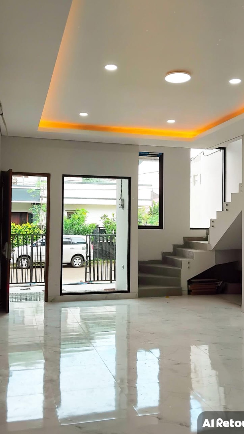 Rumah Baru Villa Melati Mas Serpong Tangerang Selatan, Row Jalan Lebar, Cluster Terdepan Strategis Siap Huni