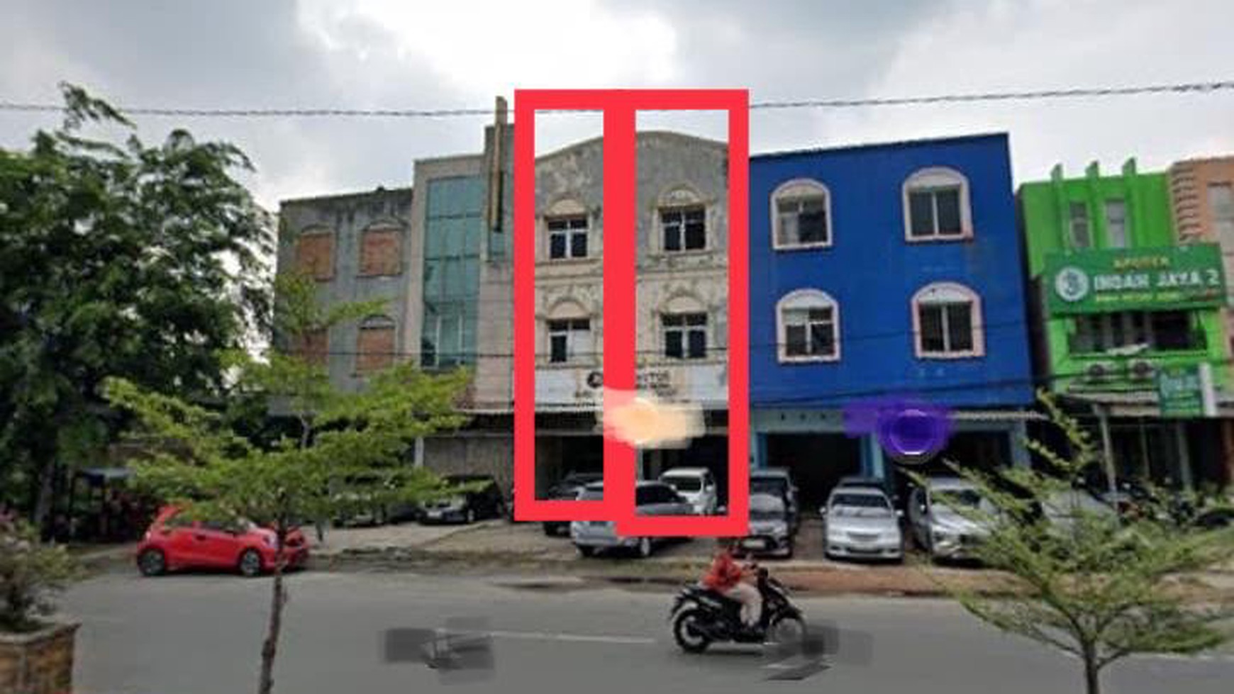 Ruko 2 Pintu 3 Lantai Jln. Pangeran Antasari Kalibalau Kencana Kedamaian Bandarlampung