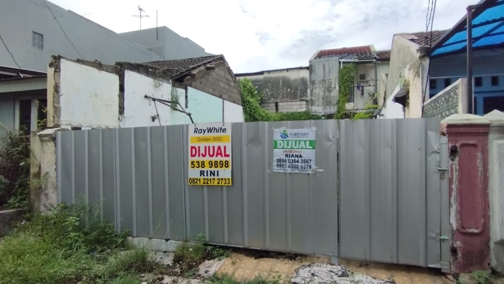 Dijual cepat BU tanah kavling Griya Loka BSD City