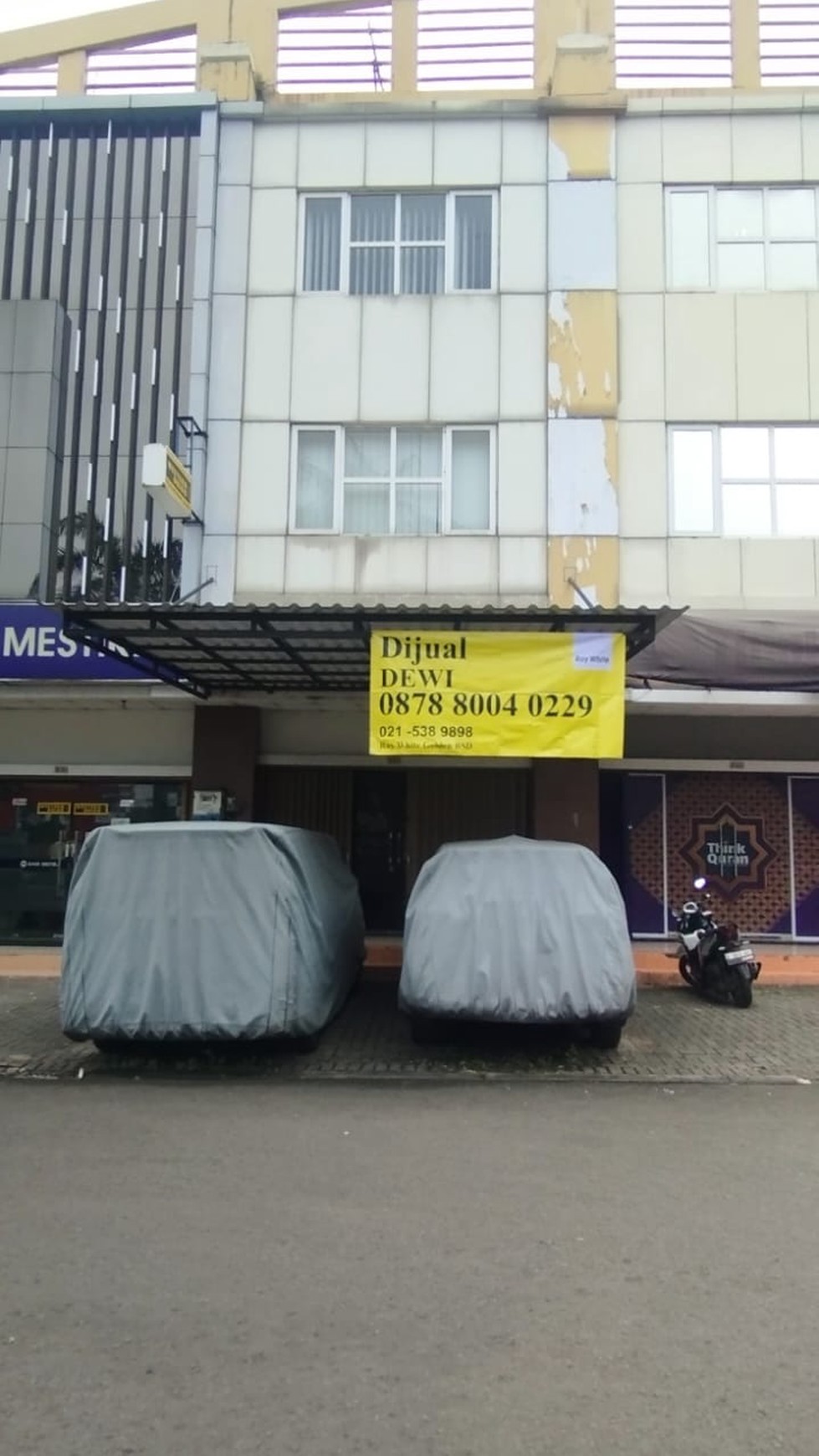 Dijual ruko terdepan jl pahlawan seribu golden boulevard bsd city siap huni