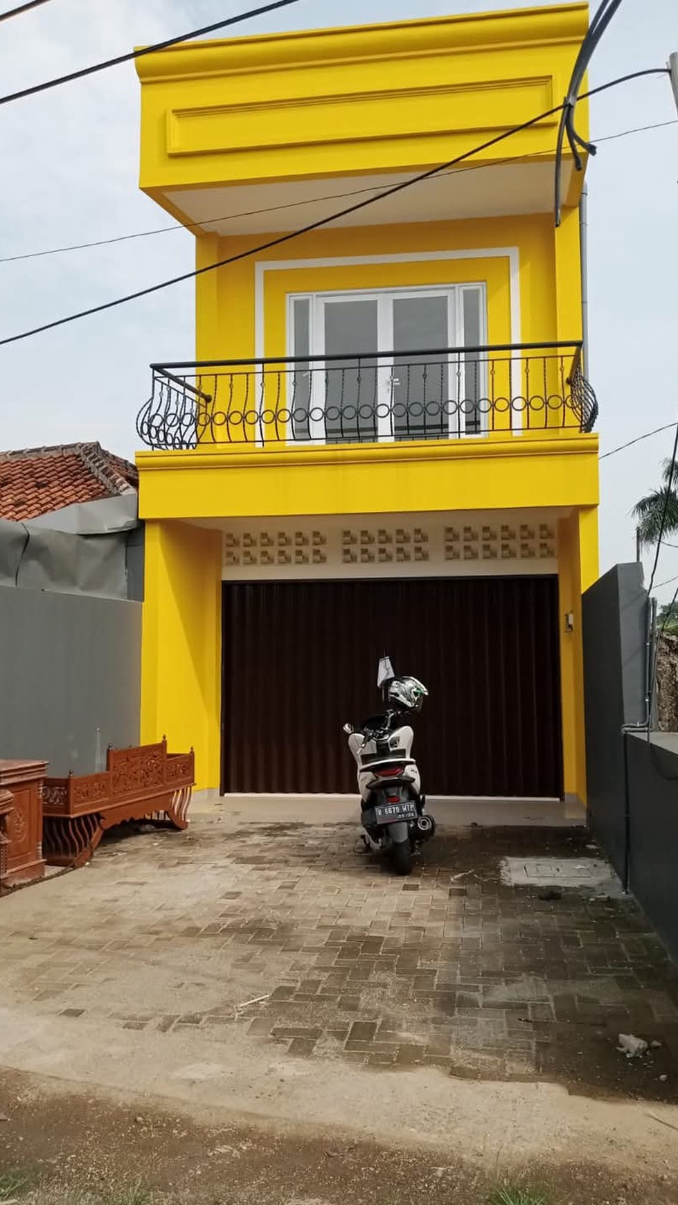 Dijual cepat hanya 1.6 M ruko Jalan raya bukit serua parung benying tangerang selatan strategis siap huni