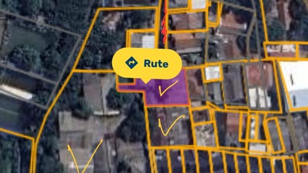 Dijual murah hanya 3.5jt/ m2 tanah kavling area ciputat tangerang selatan strategis