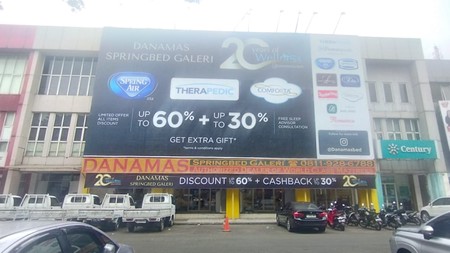 Dijual cepat ruko 4 gandeng sudah dijebol jalur sutera alam sutera tangerang selatan