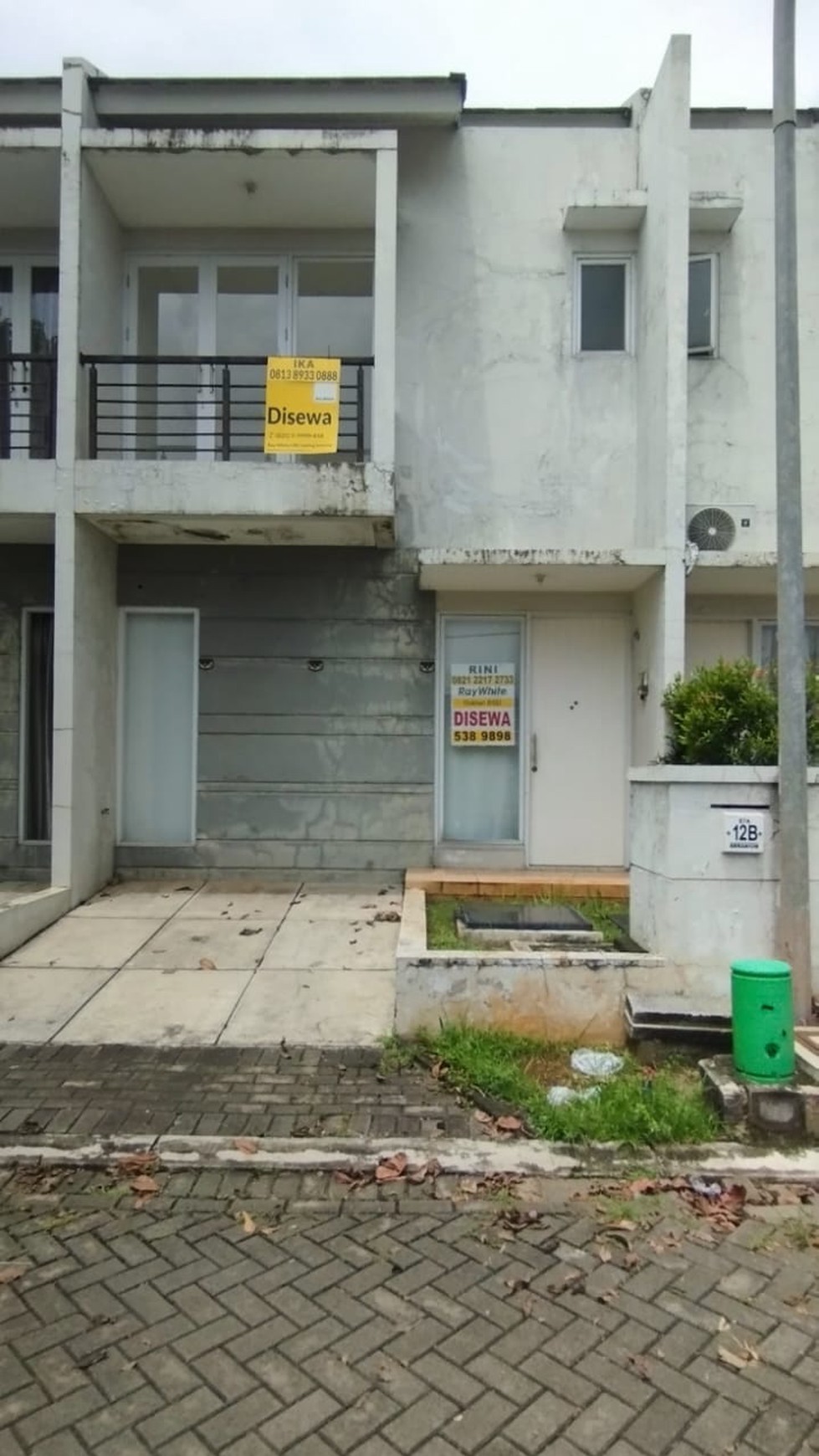 Disewa rumah hanya 30jt setahun laverde cluster geranium serpong park tangerang selatan