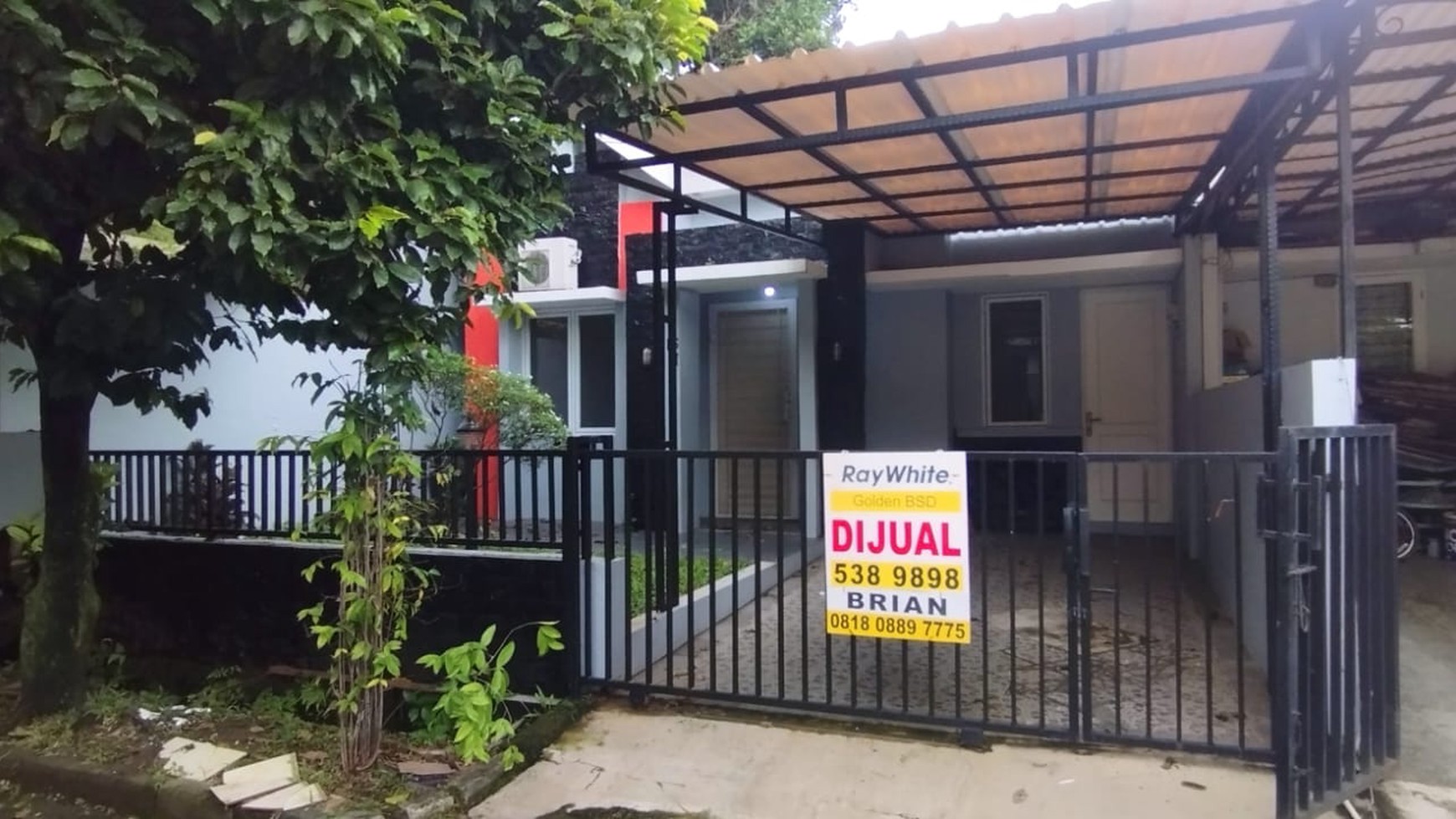 Dijual cepat rumah siap huni serpong park cluster brilliant serpong tangerang selatan