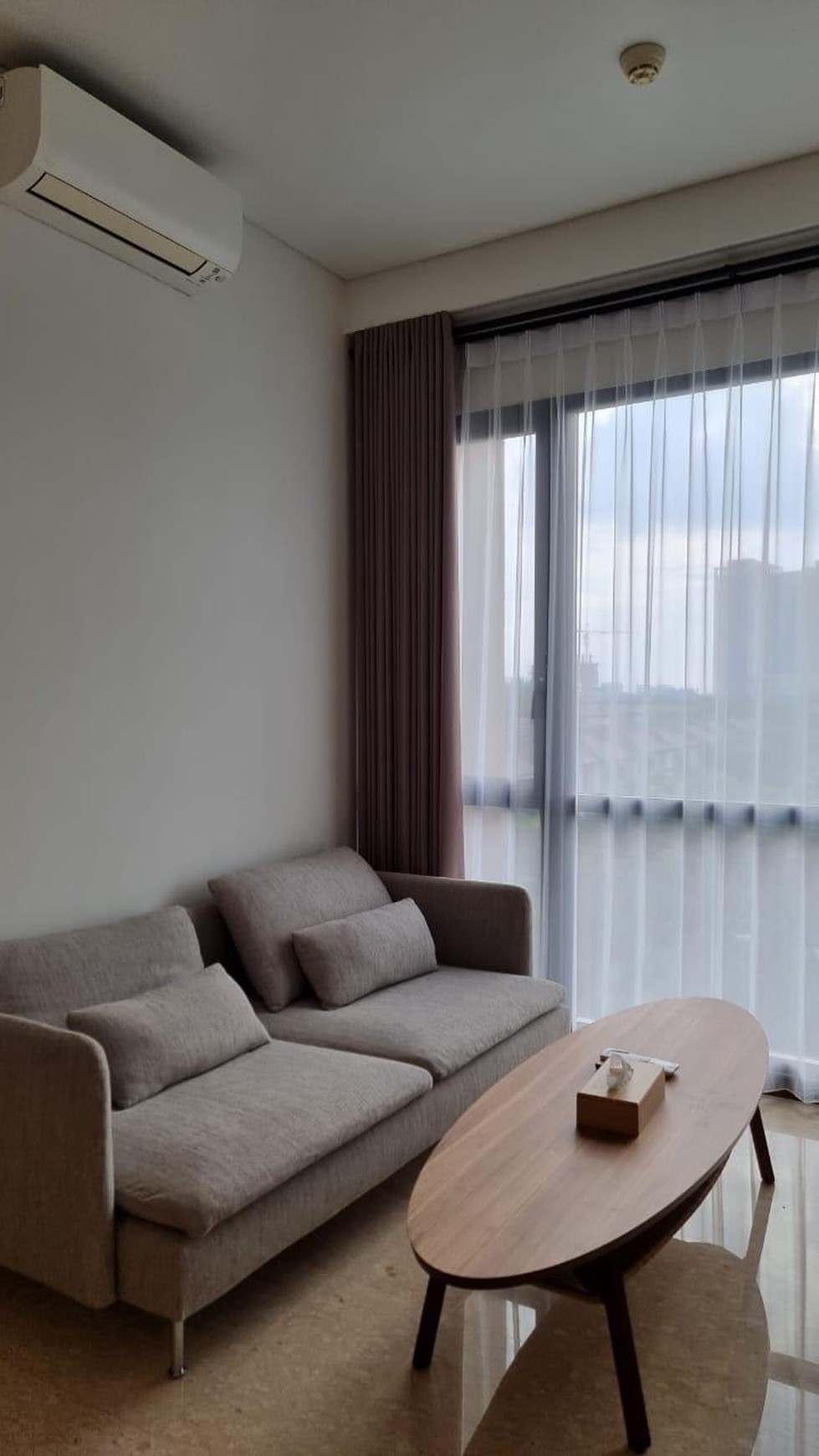 Disewa apartemen marigold nava park bsd city type 1 BR siap huni