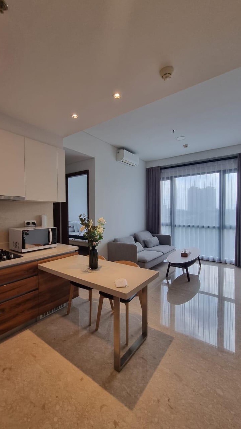 Disewa apartemen marigold nava park bsd city type 1 BR siap huni