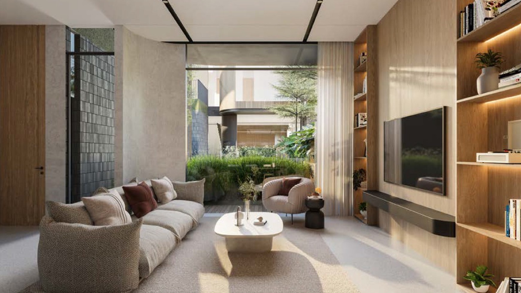 Rumah Mewah Dalam Cluster Siap Huni di Area Kemang