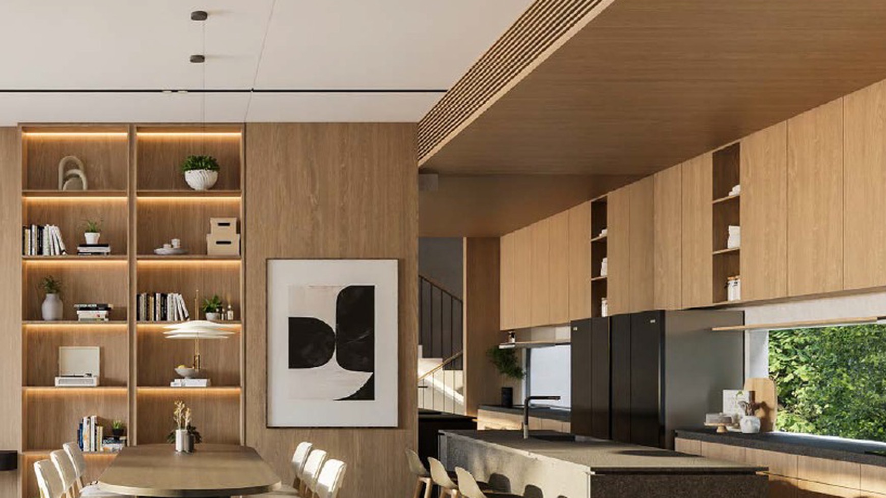 Rumah Mewah Dalam Cluster Siap Huni di Area Kemang