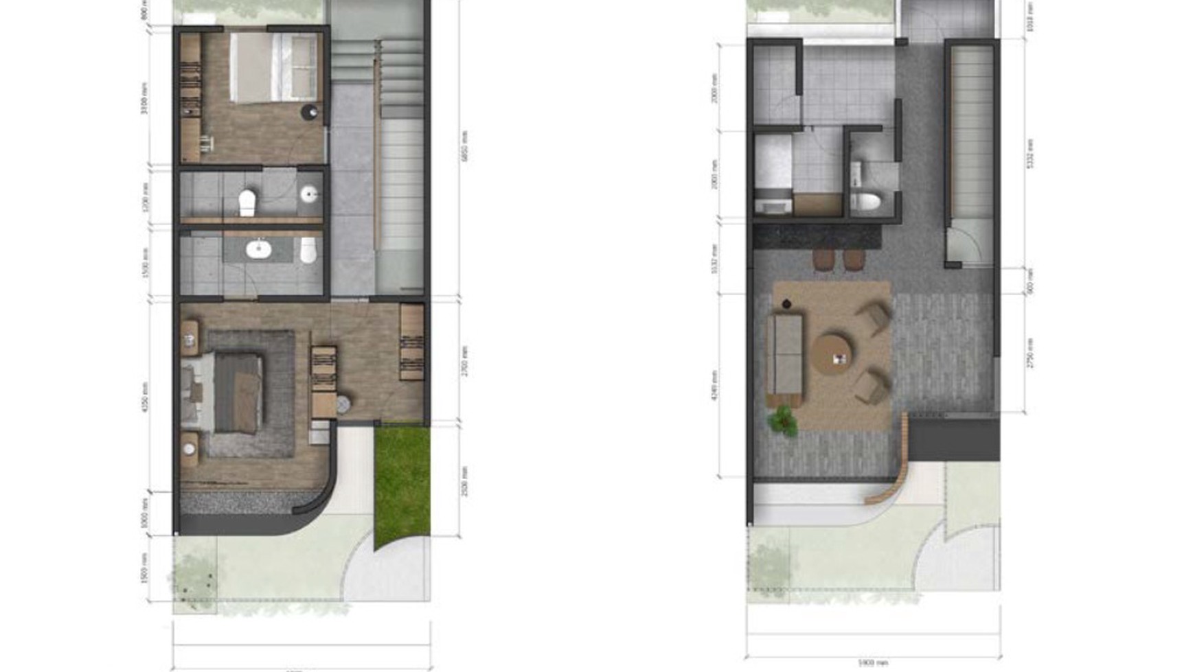 Rumah Mewah Dalam Cluster Siap Huni di Area Kemang