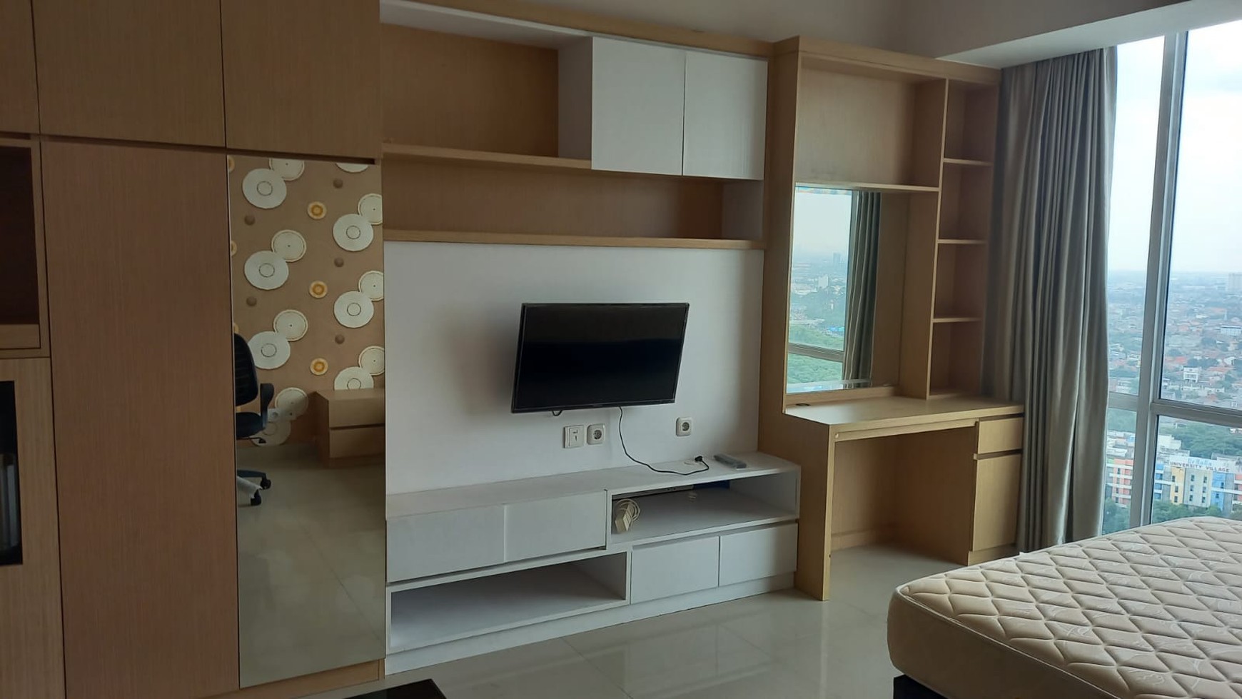 Dijual Apartemen U Residence Tower 2 Type Studio ,Semi Furnish Dan Siap Huni