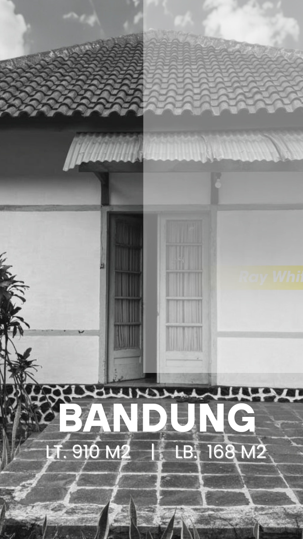 Rumah Original Peninggalan Belanda dekat Gedung Sate Bandung 