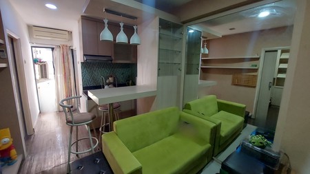 Apartemen Casablanca East Residence Jakarta Timur ( 2 BR ) View Swimming Pool