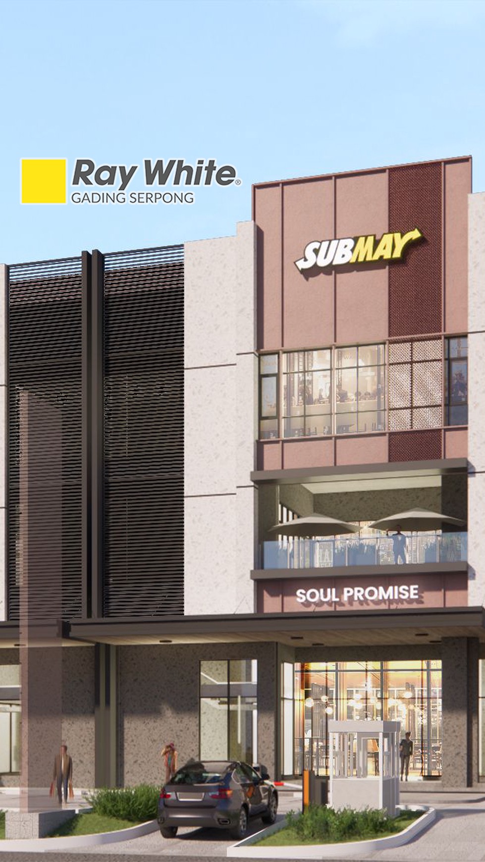 Disewakan Gedung Business Loft GRAHA RUBY (disamping bank Mandiri), Gading Serpong