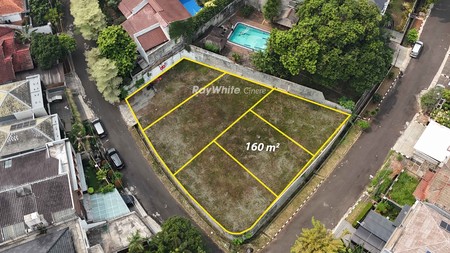 Tanah Siap Bangun Dalam Perumahan Elite Lokasi Tenang dan Eksklusif di Cinere
