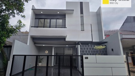 Rumah Baru di Nusa Loka BSD City, dekat Santa Ursula 