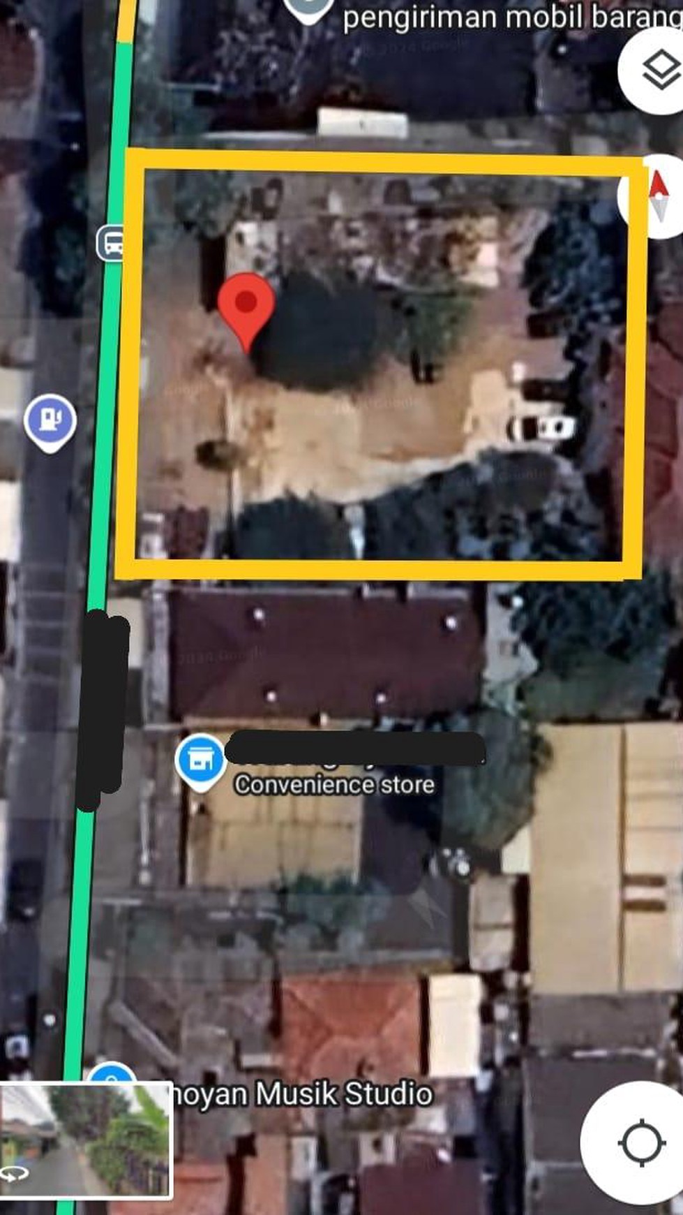 Tanah Siap Bangun 1000 m2 Akses Dilalui Jalur Angkutan Umum