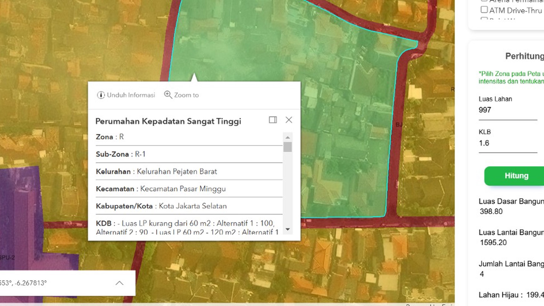 Tanah Siap Bangun 1000 m2 Akses Dilalui Jalur Angkutan Umum