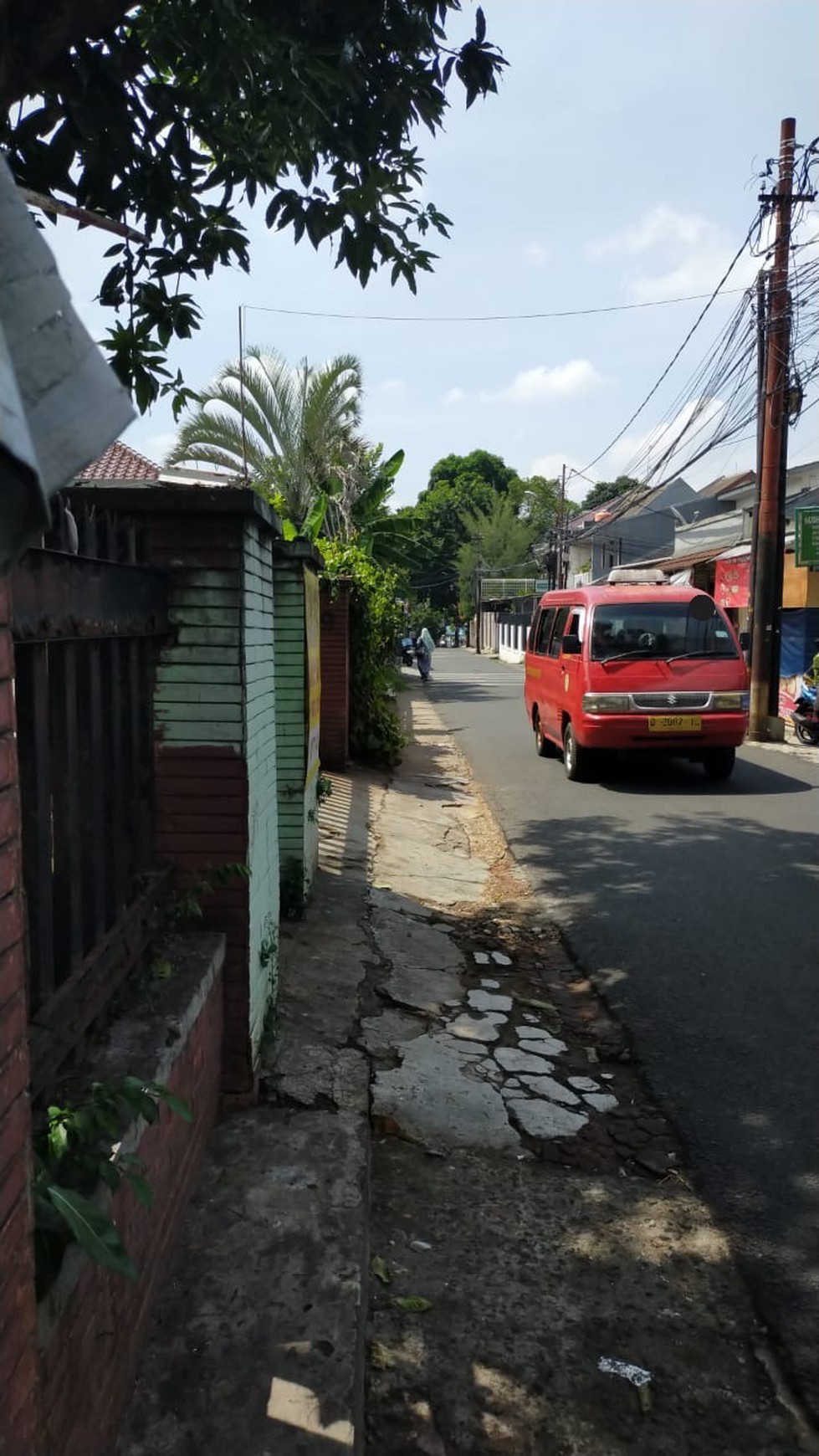 Tanah Siap Bangun 1000 m2 Akses Dilalui Jalur Angkutan Umum