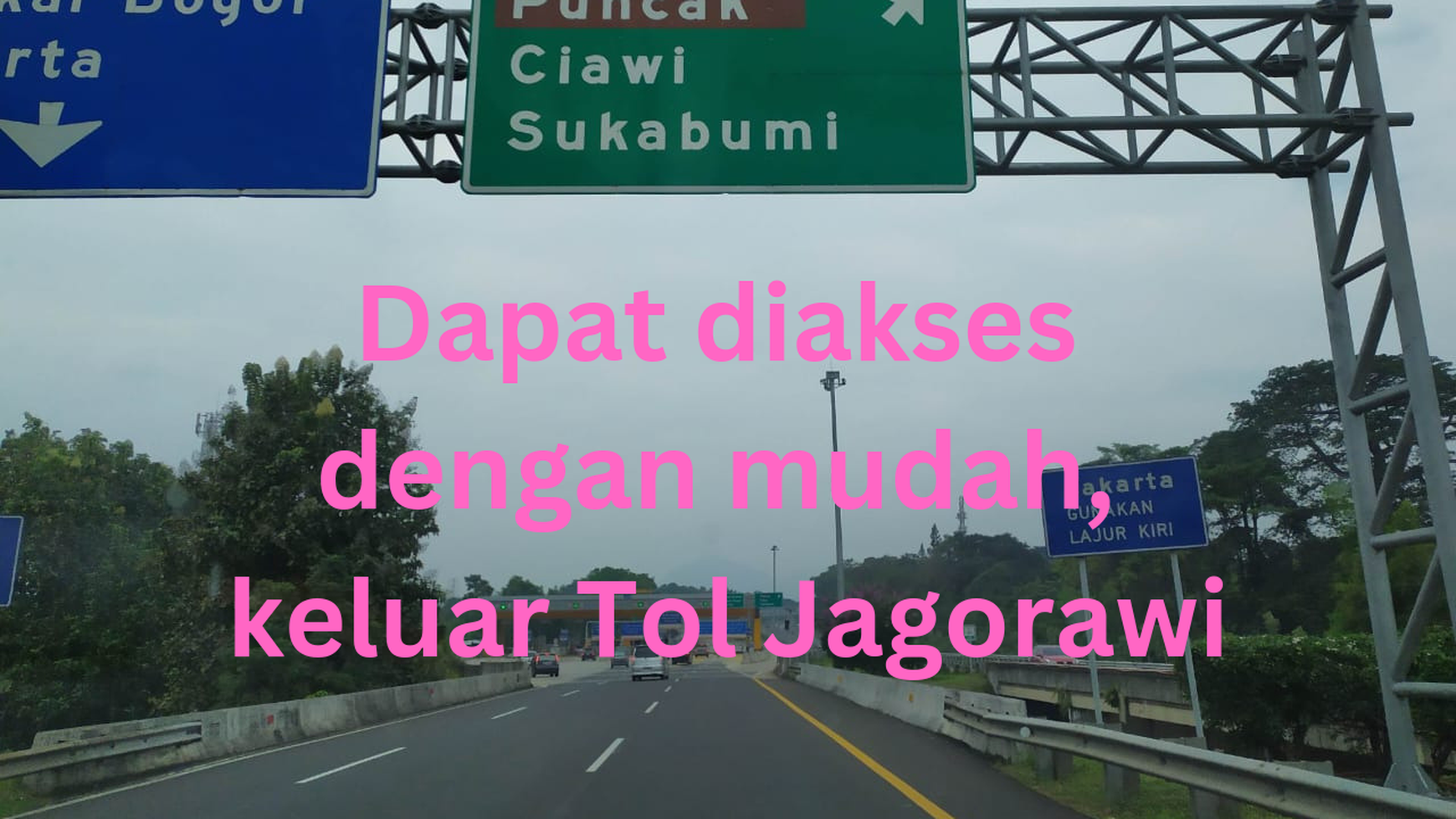 TANAH KOMERSIL & GUDANG EX PABRIK LOKASI STRATEGIS GUNUNG PUTRI - BOGOR