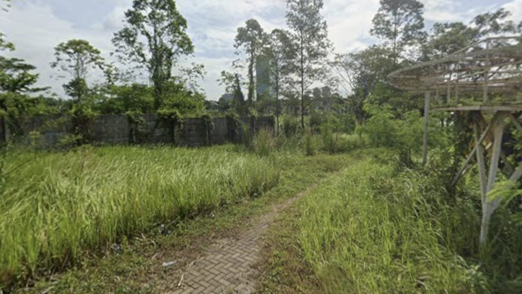 Kavling lahan kosong  Sebrang ICE BSD Pagedangan