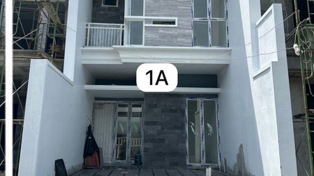 New Murah Rp. 1 Milyar-an Rumah Baru Jemursari Selatan   Surabaya Timur  Dekat Petra , Akses TOL , Bandara Juanda