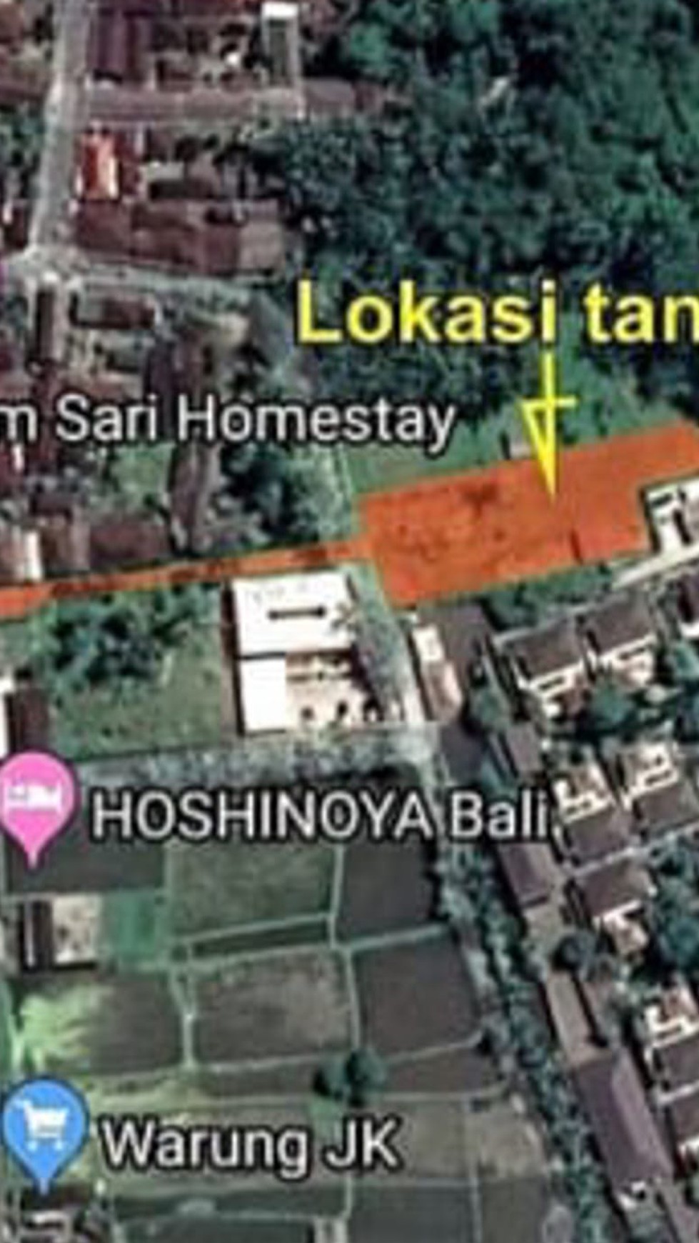 Land Freehold Prime Location in Pejeng Kangin Ubud Bali