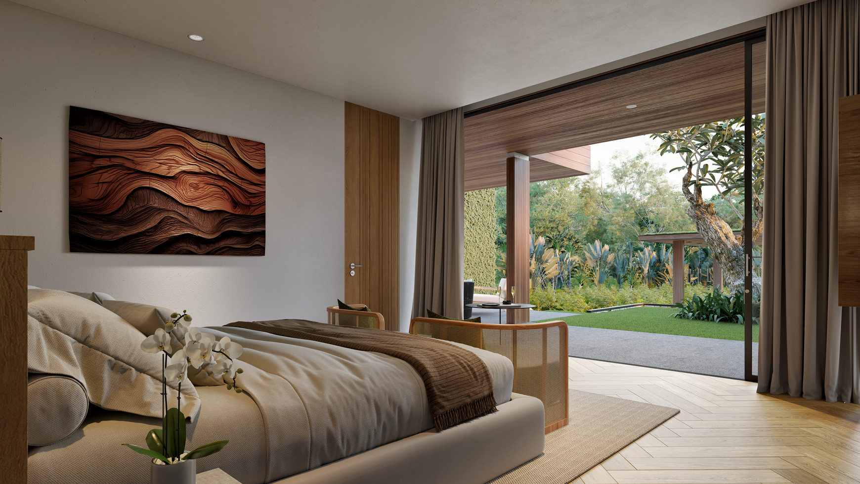 Villa for Sale  Freehold - A Luxurious Sanctuary Embraced by Nature's Serenity in the Heart of Canggu, Bali