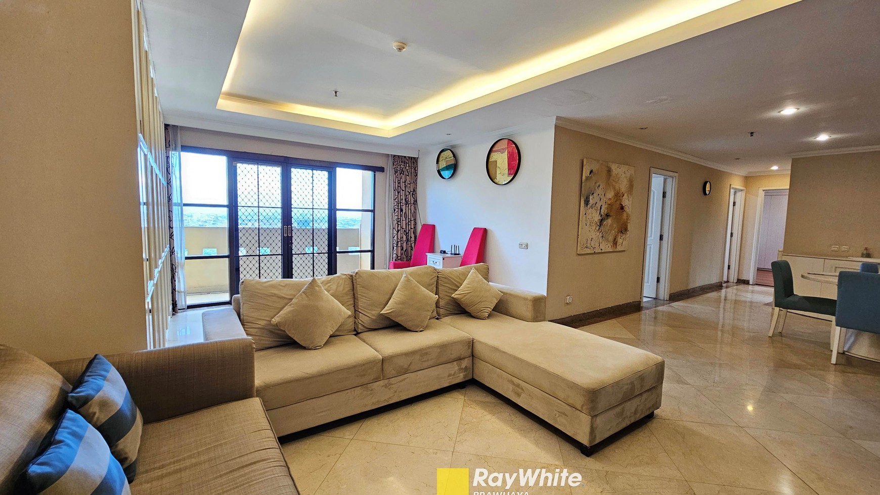 Apartemen Kusuma Candra, SCBD Sudirman, Jakarta Sekatan, dekat MRT Istora Mandiri