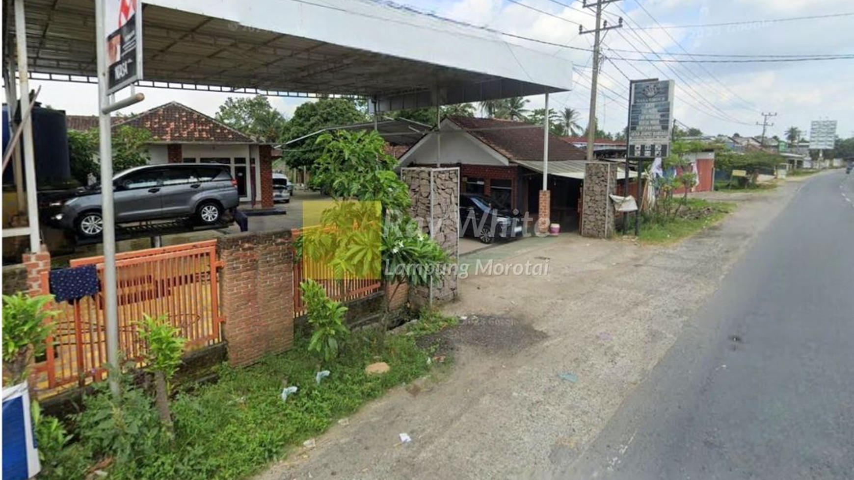 Car Wash Cafe dan Tempat Usaha Jalan Trans Sumatera