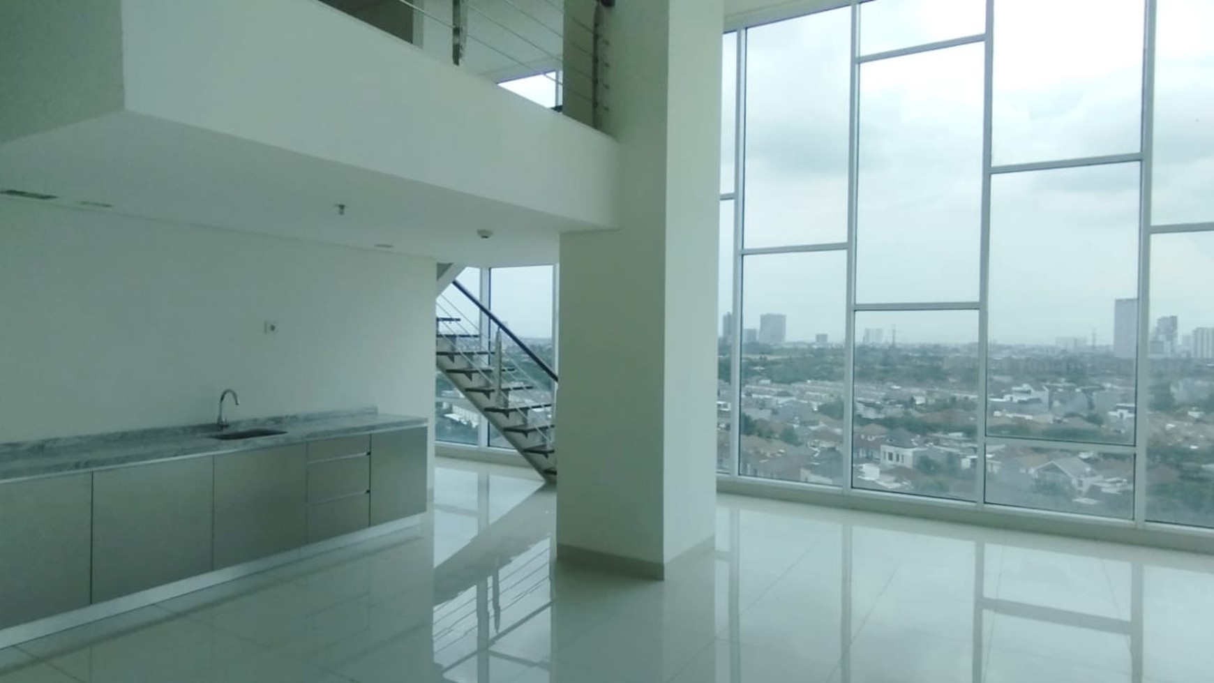 termurah jual rugi dari harga dari 2 M jadi 1.6 M, Soho apartemen brooklyn alam sutera, 1 BR, jual cepat kondisi bagus, siap huni