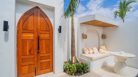 For Sale Leasehold - Brand new modern cozy villa in Kerobokan - Bali ( type  Nameera Mediterranean )