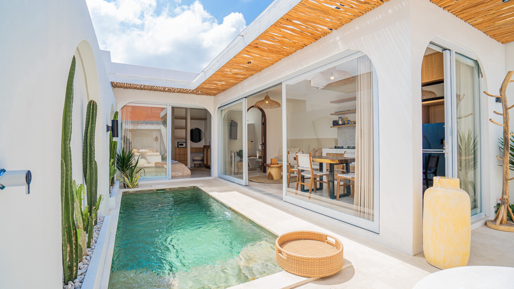For Sale Leasehold - Brand new modern cozy villa in Kerobokan - Bali ( type  Nameera Mediterranean )