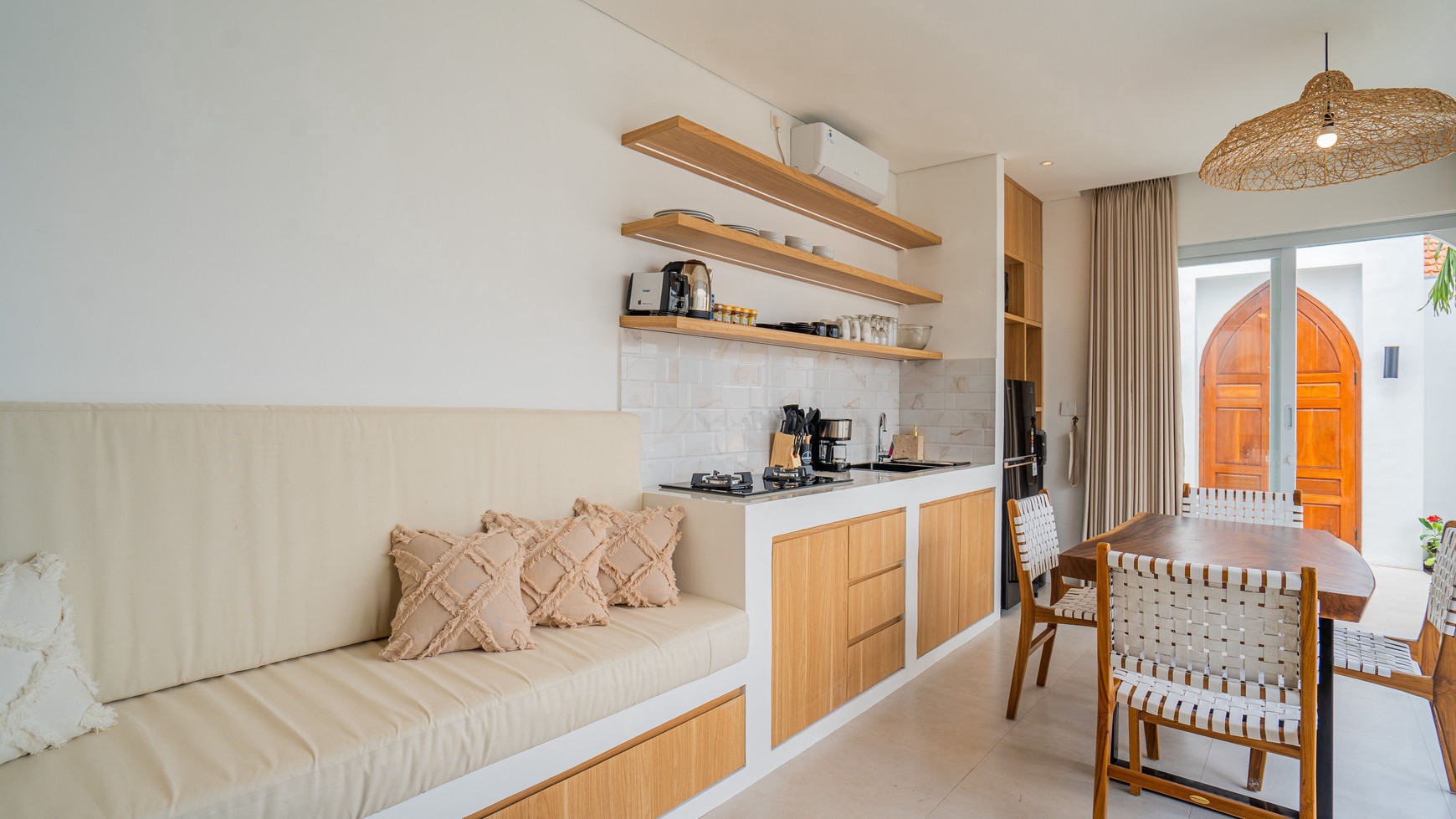 For Sale Leasehold - Brand new modern cozy villa in Kerobokan - Bali ( type  Nameera Mediterranean )