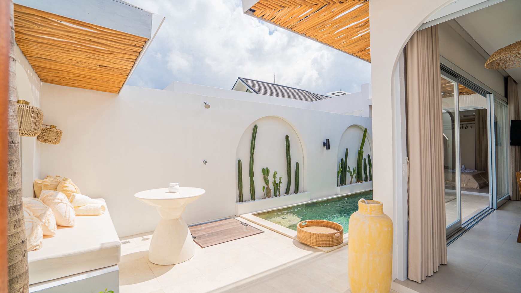For Sale Leasehold - Brand new modern cozy villa in Kerobokan - Bali ( type  Nameera Mediterranean )