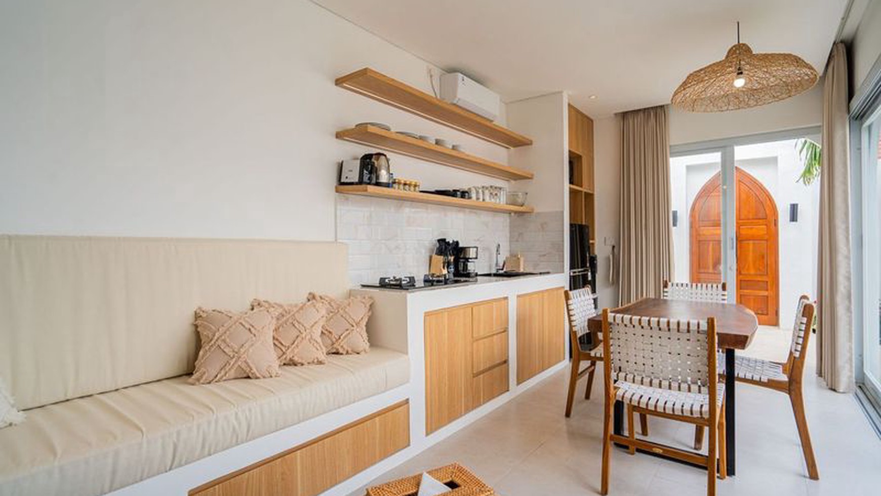 For Sale Leasehold - Brand new modern cozy villa in Kerobokan - Bali ( type  Nameera Mediterranean )
