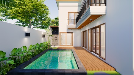 Freehold Sanctuary of Elegance and Tranquility In Kutuh Bali 