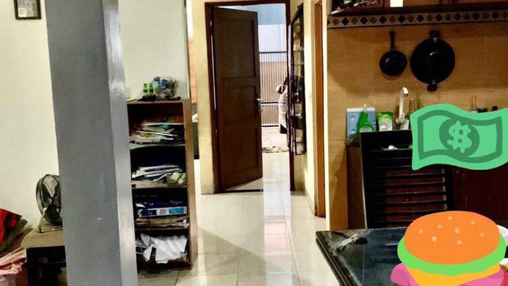 Dijual Cepat Rumah Tinggal lokasi strategis daerah Selatan dekat exit tol Andara.