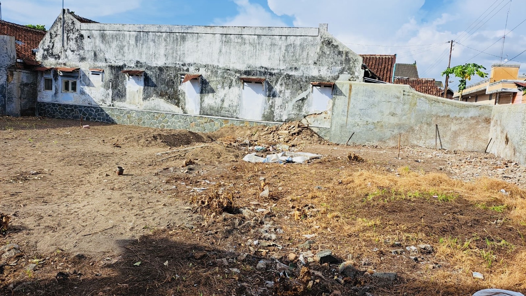 Tanah Pekarangan 683 Meter Persegi Lokasi Dekat Stasiun Yogyakarta