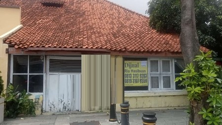 Dijual Rumah Hitung Tanah di Nol Jalan Rajawali Surabaya