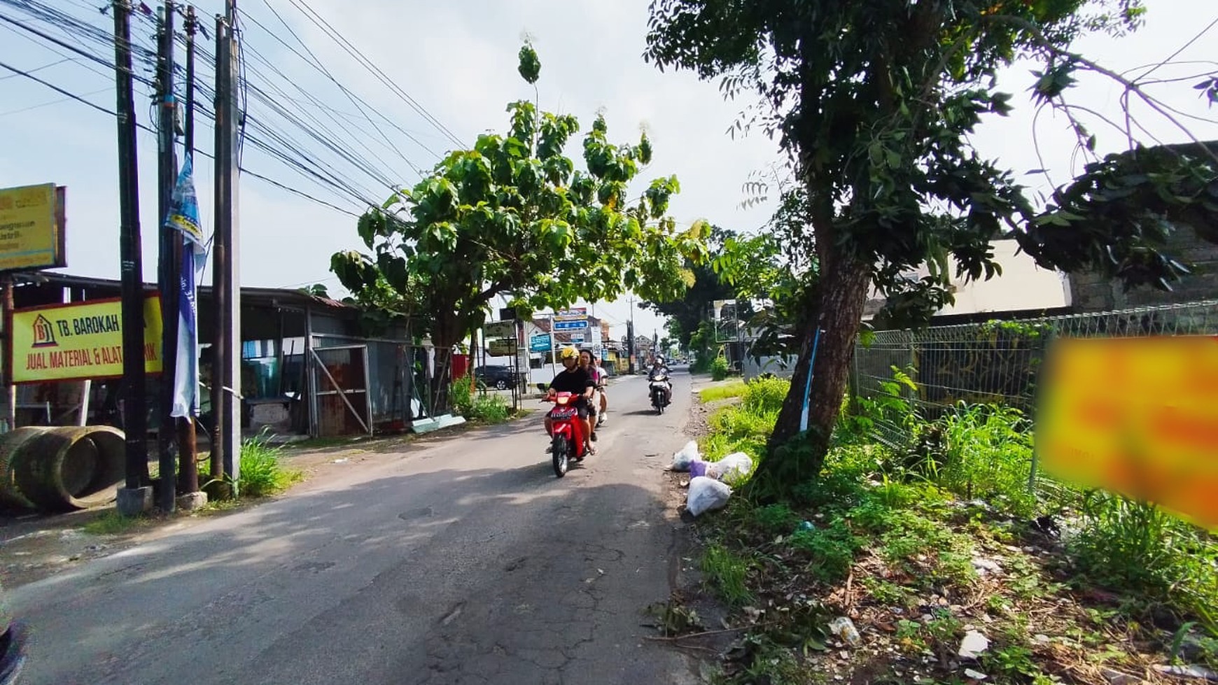 Tanah Pekarangan 725 Meter Persegi Dekat Manna Kampus Godean