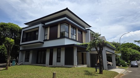 turun harga dijual cepat rumah design interior strategis siap huni the icon verdant ville bsd city