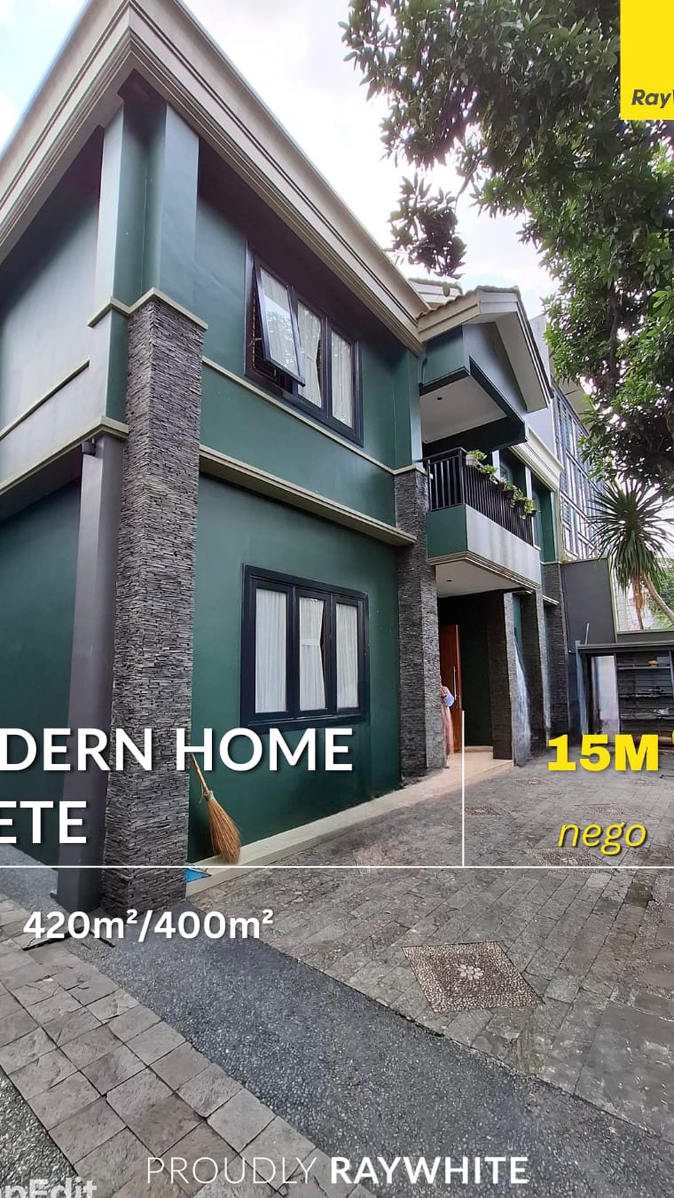 Rumah Hitung Tanah Area Cipete