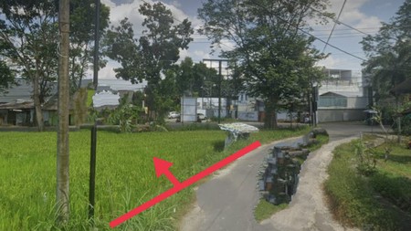 Tanah Luas 2368 Meter Persegi Lokasi Dekat Terminal Jombor Jalan Kebon Agung Mlati Sleman