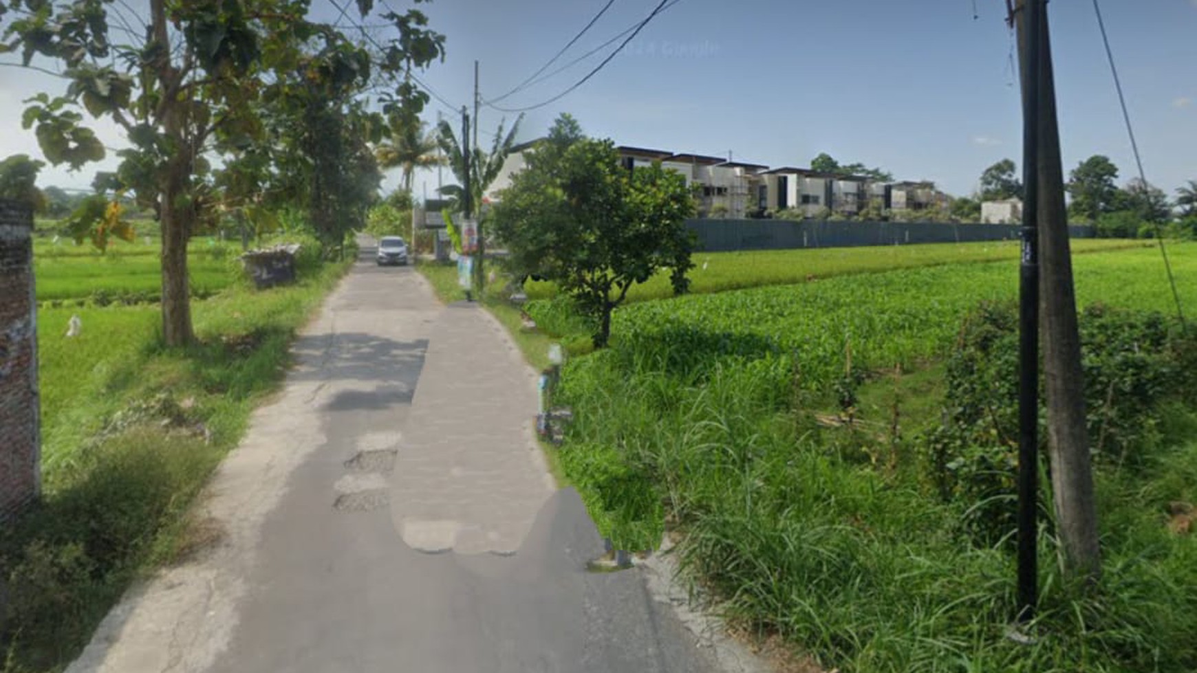 Tanah Luas 2368 Meter Persegi Lokasi Dekat Terminal Jombor Jalan Kebon Agung Mlati Sleman