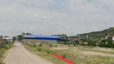 Tanah kosong di komplek pergudangan  jalan Sentot Alibasyah Way Lunik Panjang kota Bandarlampung