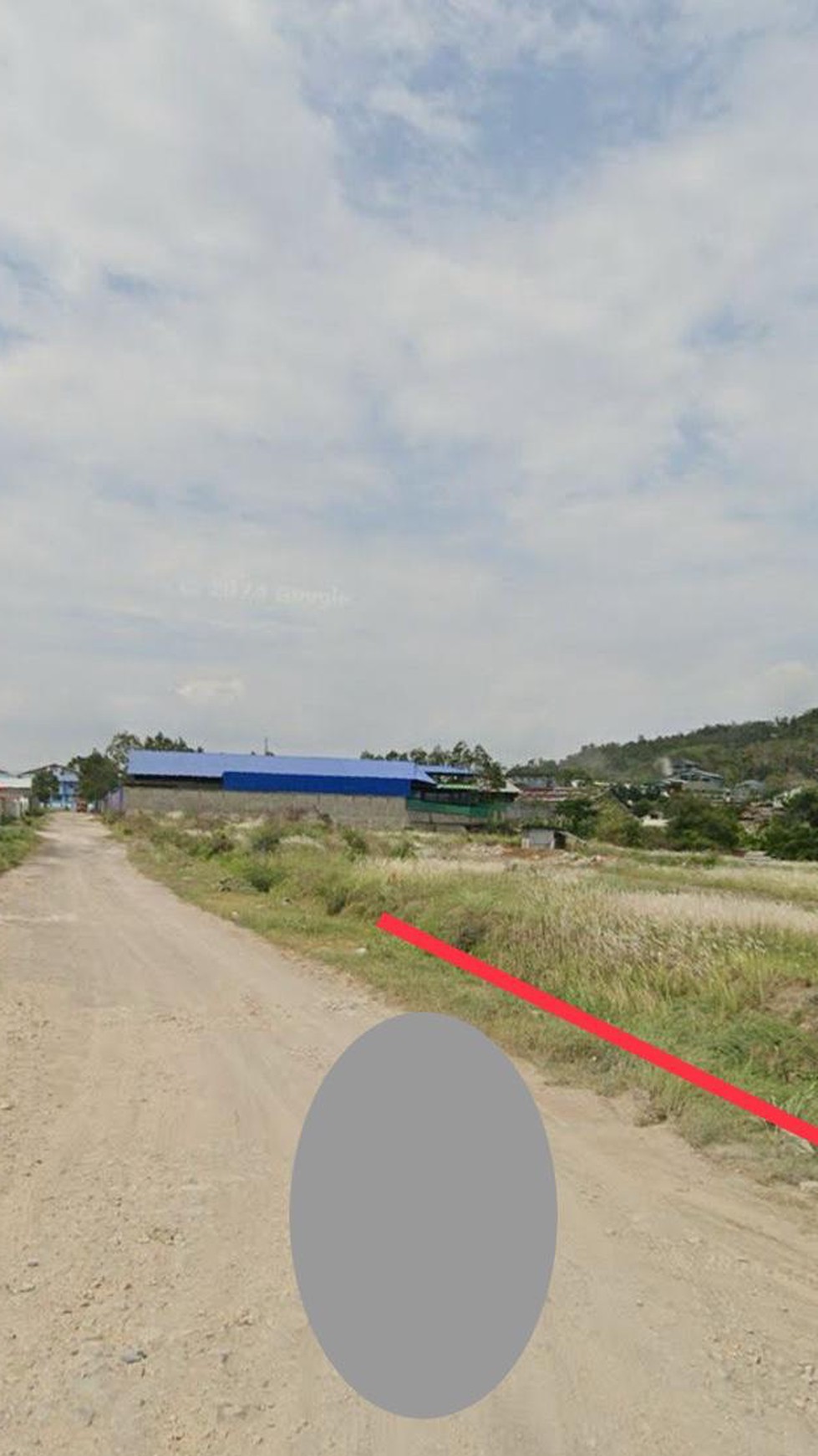 Tanah kosong di komplek pergudangan jalan Sentot Alibasyah Way Lunik Panjang kota Bandarlampung
