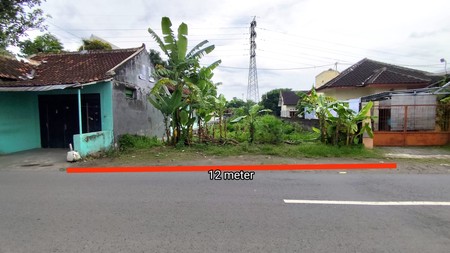 Tanah 1230 Meter Persegi Lokasi Dekat Kampus PGRI Ngestiharjo Kasihan Bantul.