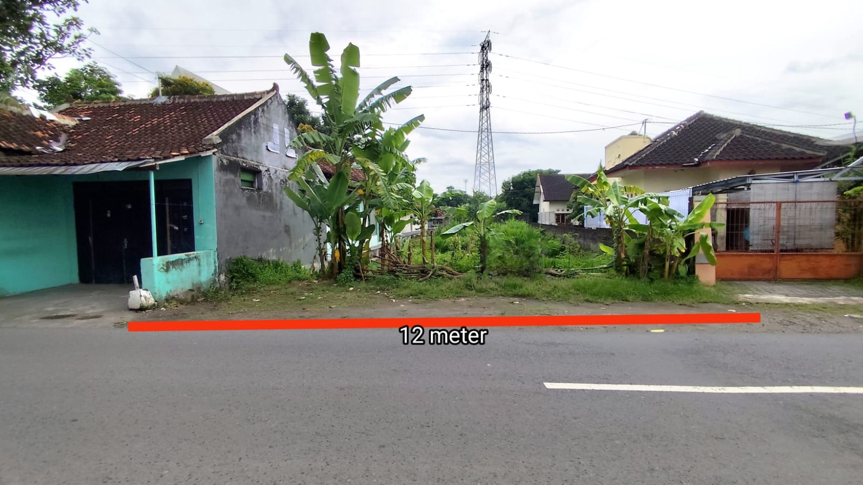 Tanah 1230 Meter Persegi Lokasi Dekat Kampus PGRI Ngestiharjo Kasihan Bantul.