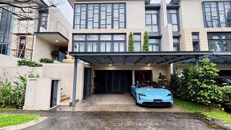 RUMAH MEWAH FULLFURNISH DI KAWASAN NAVAPARK BSD CITY, TANGERANG SELATAN.